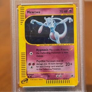 PROXY FAN MADE Mewtwo Pokémon CardPSA10